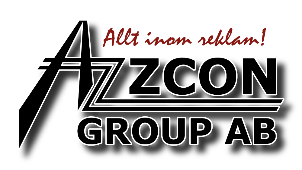Azzcon Group AB i Västerås. Allt inom reklam, profilering & presenter för företag och föreningar. 