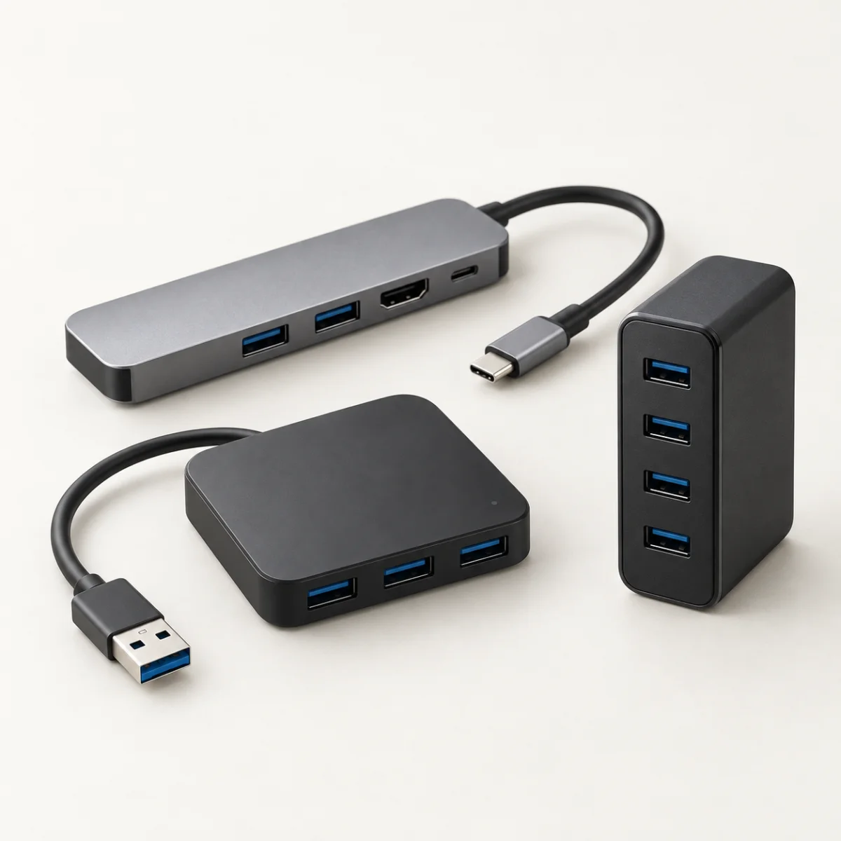 USB-hubbar