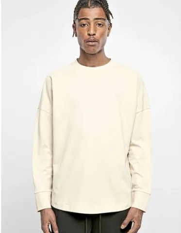 Oversized Cut On Sleeve Longsleeve