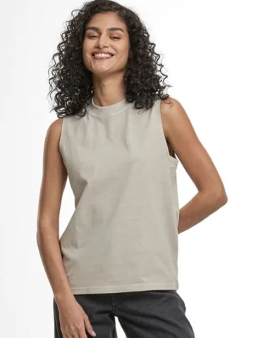 Ladies Vintage Washed Sleeveless Tee