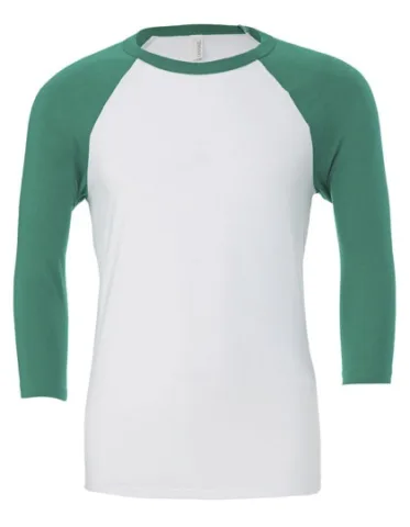 Unisex 3/4 Sleeve Baseball T-Shirt