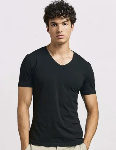 Men´s Slim Fit V-Neck-T