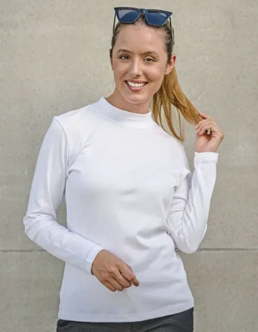 Women´s Premium Highneck Longsleeve Tees