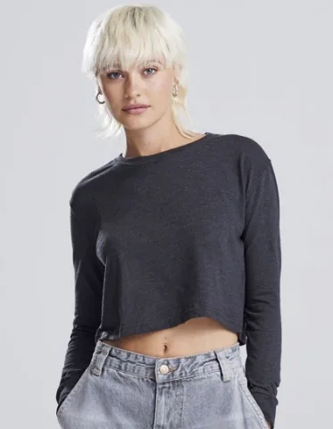 Women´s Long Sleeve Cropped T