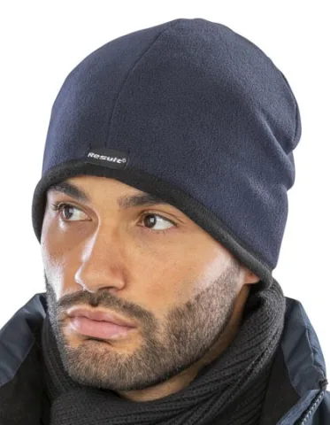 Reversible Microfleece Bob Hat