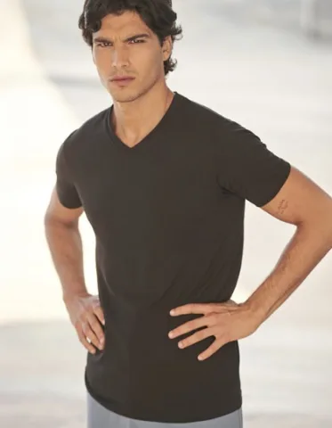 Men´s Feel Good Stretch V-Neck T