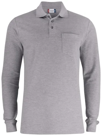 Basic Polo Pocket L/S