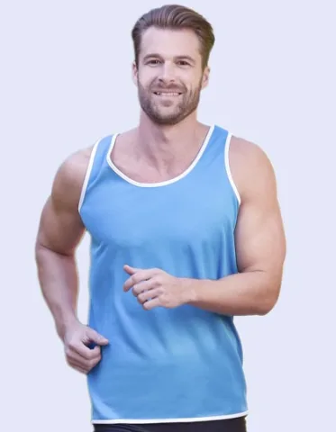 Men´s Contrast Sports Vest