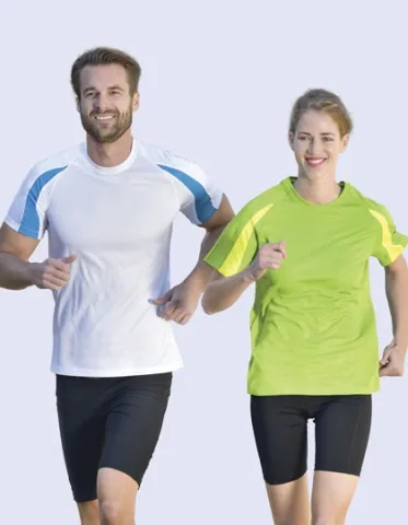 Unisex Contrast Sports T-Shirt