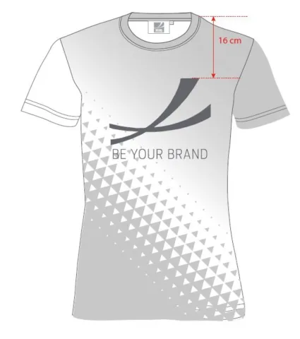 BYB Sub.printed Tee ladies special pms L