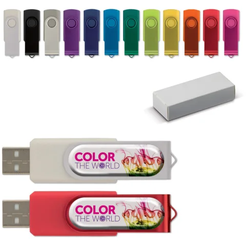 USB Twister med doming 4GB