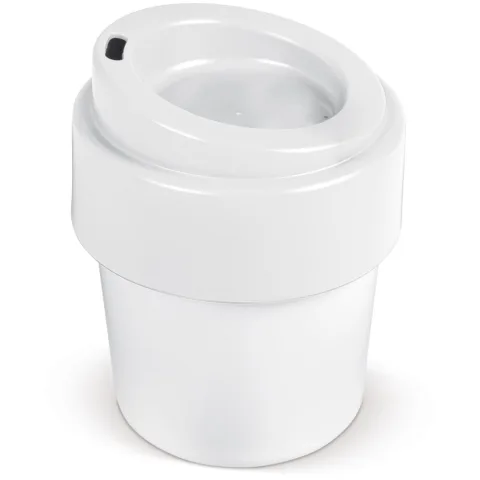 Het-men-cool kaffekopp med lock 240ml