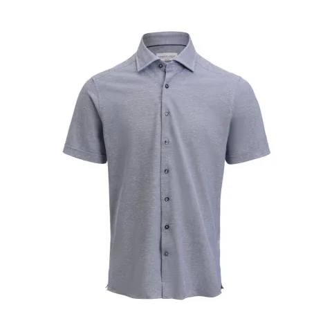 IB133 S/S Knitted Shirt Tailored Fit M